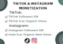 do complete youtube and tiktok monetization requirements